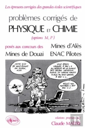 Physique Et Chimie Mines D'Alès, Douai Et Enac Pilotes 1985-1987