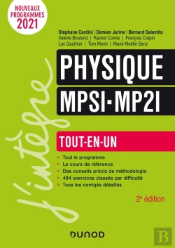 Bertrand.pt - Physique Mpsi-Mp2i; Tout-En-Un (2e Édition)