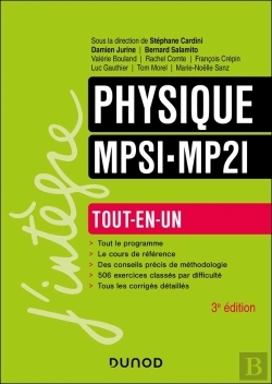 Bertrand.pt - Physique ; Mpsi-Mp2i ; Tout-En-Un (3e Édition)