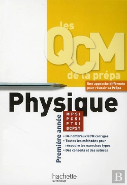 Bertrand.pt - Physique ; Mpsi, Ptsi, Pcsi ; Qcm ; Première Année