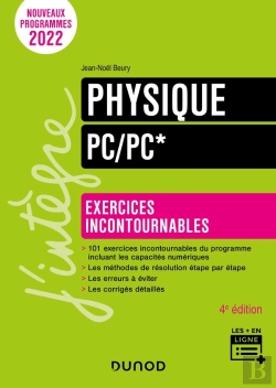 Bertrand.pt - Physique ; Pc/Pc* ; Exercices Incontournables (4e Édition)