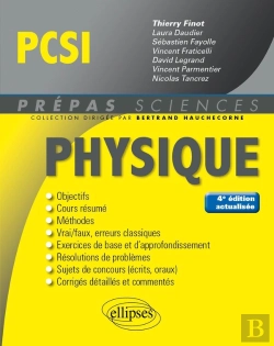Bertrand.pt - Physique Pcsi 4eme Edition Actualisee