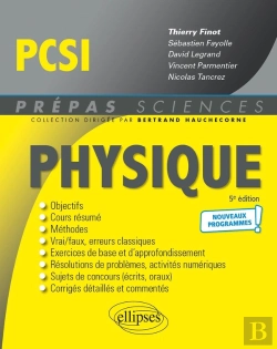 Bertrand.pt - Physique ; Pcsi ; Nouveaux Programmes