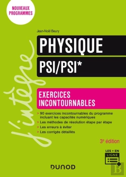 Bertrand.pt - Physique : Psi/Psi* ; Exercices Incontournables (3e Édition)