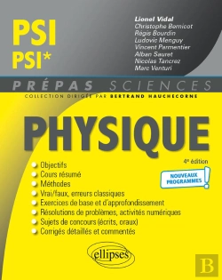 Bertrand.pt - Physique Psi/Psi* - Programme 2022
