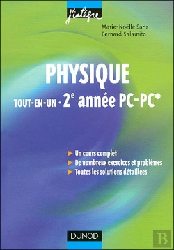 Bertrand.pt - Physique Tout-En-Un ; 2ème Année Pc/Pc* ; Cours Et Exercices Corrigés (2e Édition)