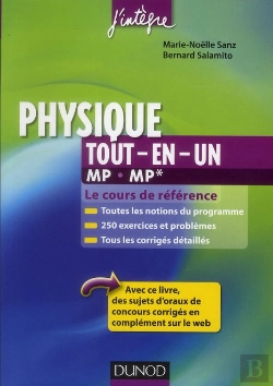 Bertrand.pt - Physique Tout-En-Un ; Mp-Mp* ; Cours Et Exercices Corrigés