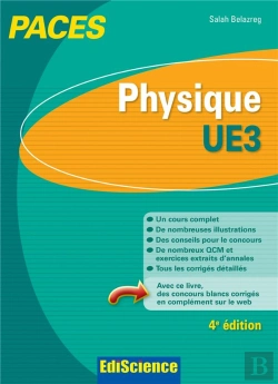 Bertrand.pt - Physique ; Ue3 Paces ; Manuel, Cours + Qcm Corrigés (4e Édition)