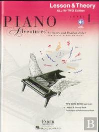 Piano Adventures All-In-Two Level 1 Lesson/Theory