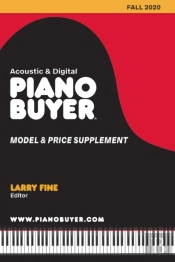 Piano Buyer Model & Price Supplement / Fall 2020