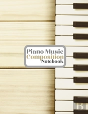 Piano Music Composition Notebook