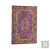 Picaresque Mini Unlined Hardcover Journal (Elastic Band Closure)