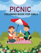 Picnic Coloring Book For Girls