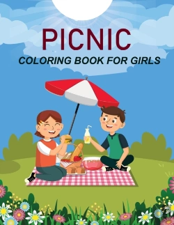 Bertrand.pt - Picnic Coloring Book For Girls