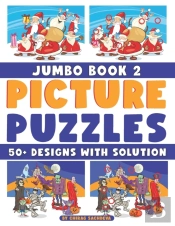 Picture Puzzles - Jumbo Book 2 - 50+ Designs With Solution