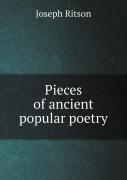 Pieces Of Ancient Popular Poetry