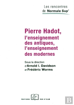 Bertrand.pt - Pierre Hadot, L'Enseignement Des Antiques, L'Enseignement Des Modernes