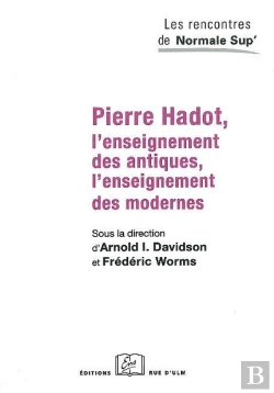 Bertrand.pt - Pierre Hadot.L'Enseignement Des Antiques/Des Modernes