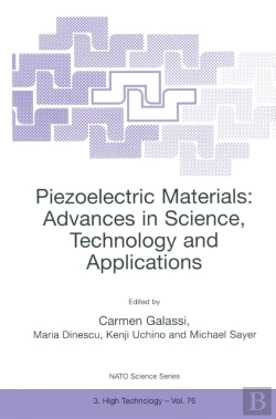 Bertrand.pt - Piezoelectric Materials: Advances In Science, Technology And Applications