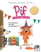 Pif Un Aniversari De Color De Mandarina