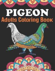 Pigeon Adults Coloring Book