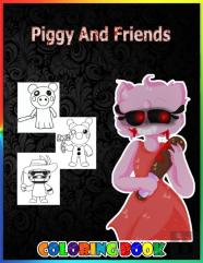 Piggy And Friends Coloring Book