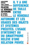 Piloter Le Véhicule Autonome ; Au Service De La Ville