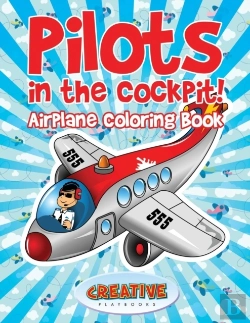 Bertrand.pt - Pilots In The Cockpit! Airplane Coloring Book