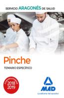 Pinche Del Servicio Aragonés De Salud (Salud- Aragón). Temario Específico.