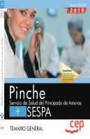 Pinche. Servicio De Salud Del Principado De Asturias. Sespa. Temario General