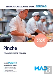 Pinche. Servicio Gallego De Salud (Sergas) 2025. Temario Parte Comun