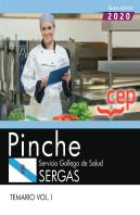 Pinche. Servicio Gallego De Salud. Sergas. Temario Vol. I