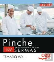 Pinche. Servicio Madrileño De Salud. Sermas. Temario Vol. I.