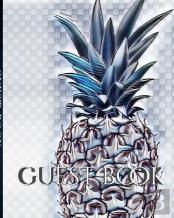 Pineapple Hospitality Stylish Blank Guest Book. Designer Sir Michael Huhn Edition