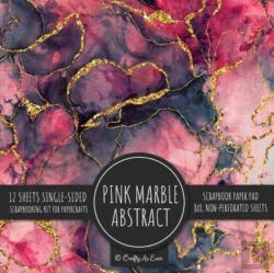 Bertrand.pt - Pink Marble Abstract Scrapbook Paper Pad