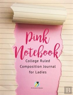 Bertrand.pt - Pink Notebook College Ruled Composition Journal For Ladies