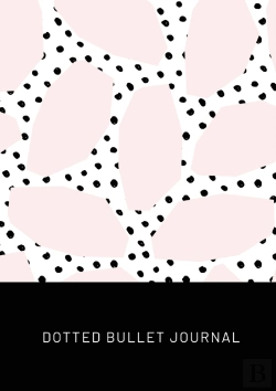 Bertrand.pt - Pink Spots With Black Polka Dots - Dotted Bullet Journal