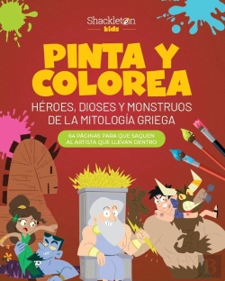 Bertrand.pt - Pinta Y Colorea Heroes, Dioses Y Monstruos De La Mitologia G