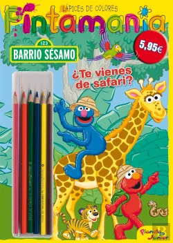 Bertrand.pt - Pintamania Lapices De Colores. ¿Tevienes De Safari? (