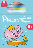 Pintar com Canetas Mágicas - Azul 4+