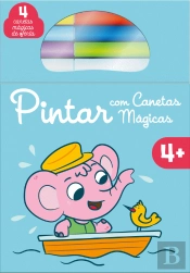 Pintar com Canetas Mágicas - Azul 4+