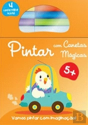 Pintar Com Canetas Mágicas - Galinha +5