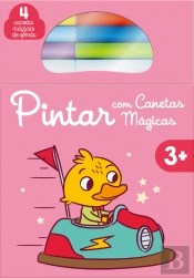 Pintar com Canetas Mágicas - Rosa 3+