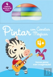 Pintar com Canetas Mágicas - Zebra +4