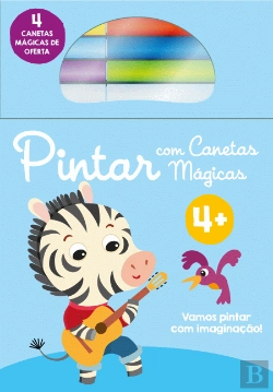 Bertrand.pt - Pintar com Canetas Mágicas - Zebra +4