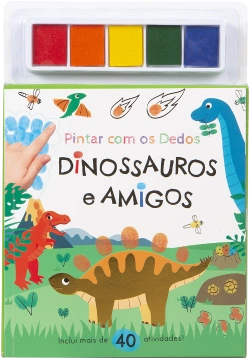 Bertrand.pt - Pintar com os Dedos - Dinossauros e amigos