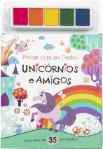 Pintar com os Dedos - Unicórnios e Amigos