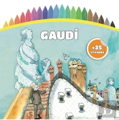 Pintar Gaudi Stickers