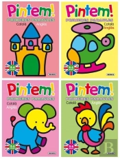 Pintem! Primeres Paraules Català -Anglès (4 Títols)