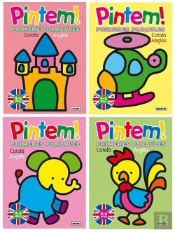 Bertrand.pt - Pintem! Primeres Paraules Català -Anglès (4 Títols)